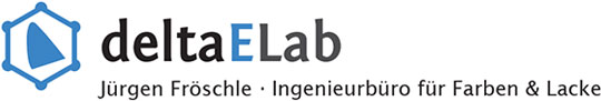 DeltaELab Ingenieurbüro für Farben & Lacke - Logo